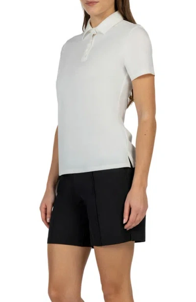Golf Linx 18 Eagle Performance Polo In White