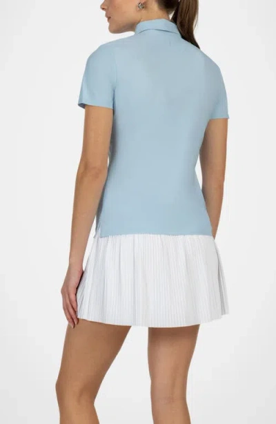 Golf Linx 18 Eagle Performance Polo In Blue