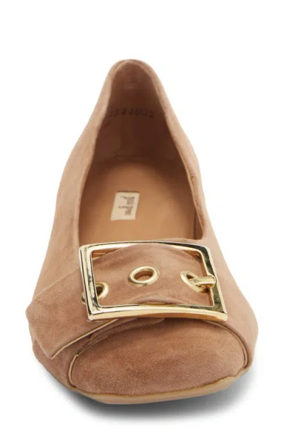 Paul Green Devony Buckle Flat In Multi