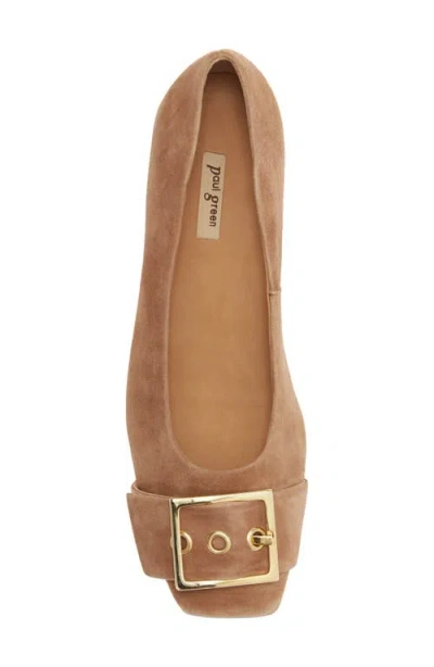 Paul Green Devony Buckle Flat In Multi