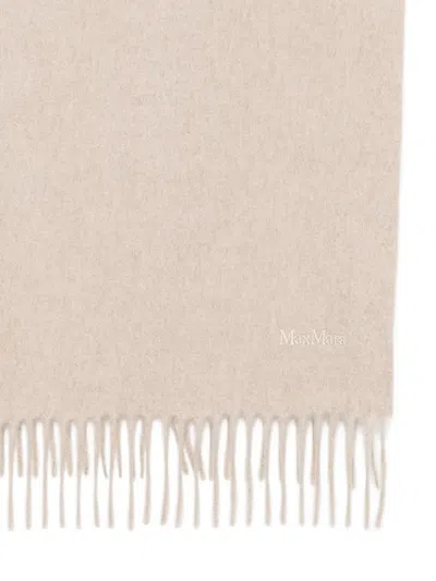 Max Mara Baci Scarf In Neutral