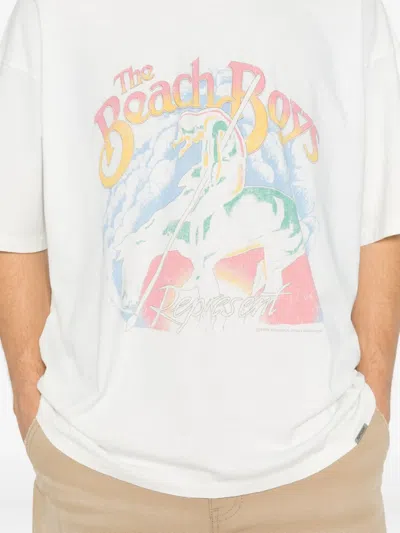 Represent Graphic-print T-shirt In White