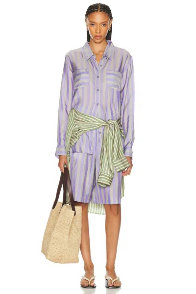 Dries Van Noten Pomy Short In Multi