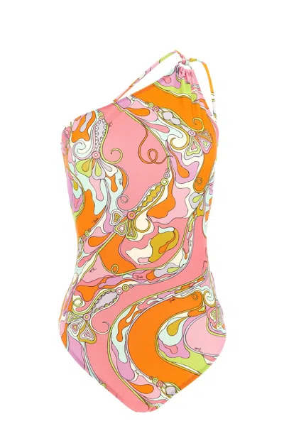 Pucci One-piece Swimsuit In Multi