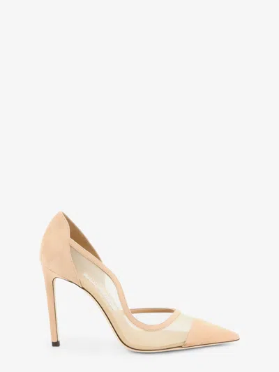 Jimmy Choo Brigitte Mesh-panel Pumps In Multi
