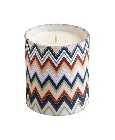 Missoni Agadir Scented Candle Blue Multicolor In Multi
