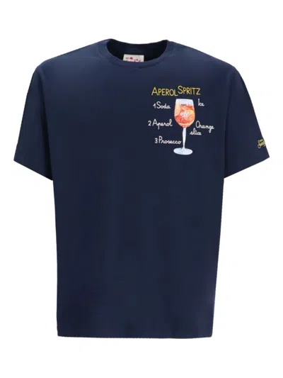 Mc2 Saint Barth Austin T-shirt In Blue