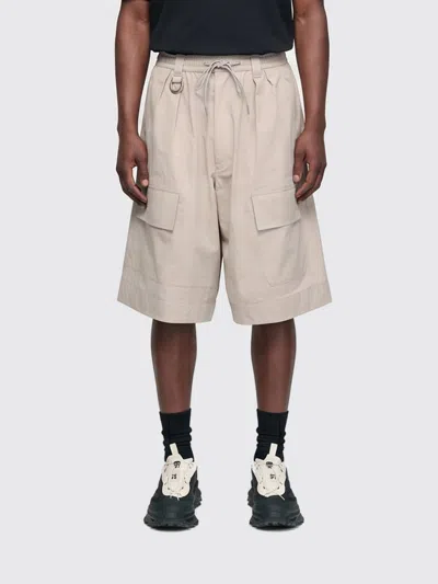 Y-3 Cargo Drawstring Shorts In Neutral
