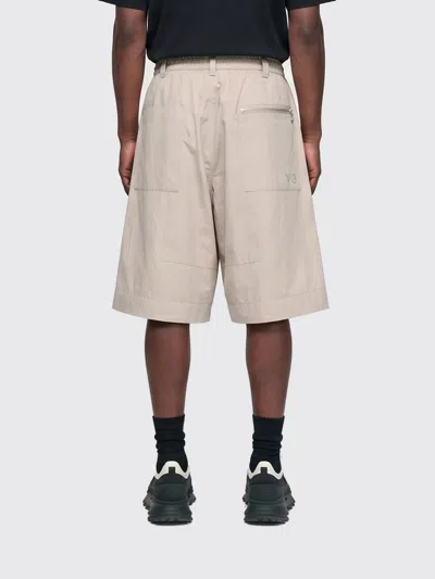 Y-3 Cargo Drawstring Shorts In Neutral