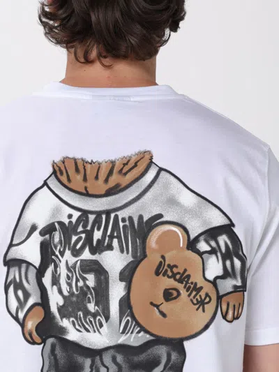 Disclaimer T-shirt Men In White