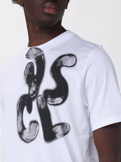 Disclaimer T-shirt Men In White