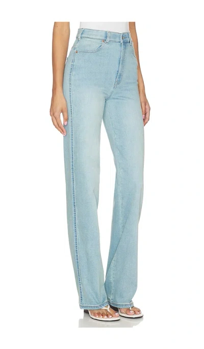 Dr Denim Moxy Straight Jeans In Blue