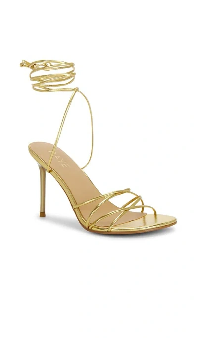 Raye Safa Sandal In Gold