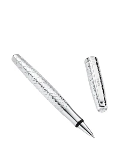 Versace Arges Pen In Silver
