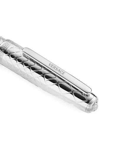 Versace Arges Pen In Silver