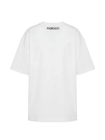 Fiorucci Double Angels T-shirt In White