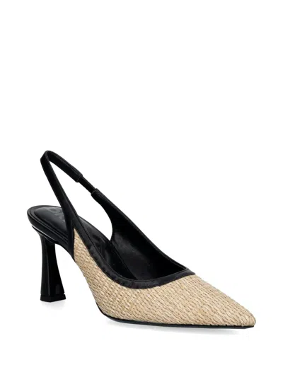 Dkny Woven Slingback Pumps In Neutral
