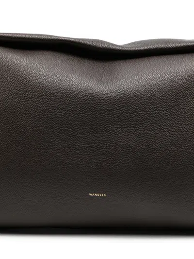 Wandler Penelope Tote Shoulder Bag Rectangular Shape In Black