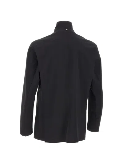 Montecore Aerotwill Double-breasted Jacket In Black