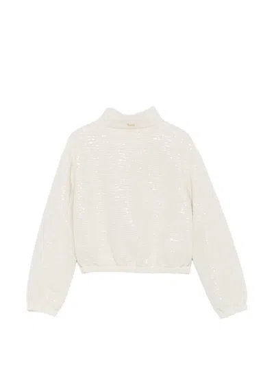 Herno Sequin-embellished Jacket In Gold