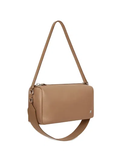 Courrèges Medium Three Sixty Shoulder Bag In Brown