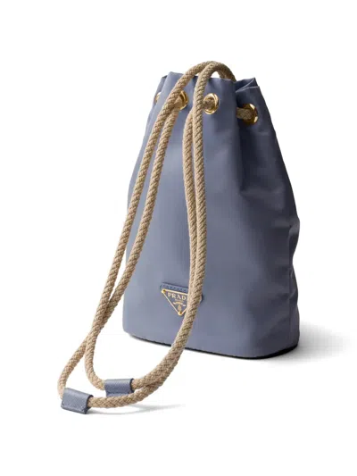 Prada Re-nylon Smartphone Case In Blue