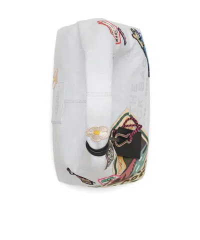 Marc Jacobs The Camp Patchwork Tote Bag In White