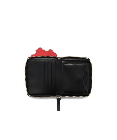 Marc Jacobs Popcorn Slim Compact Wallet In Red