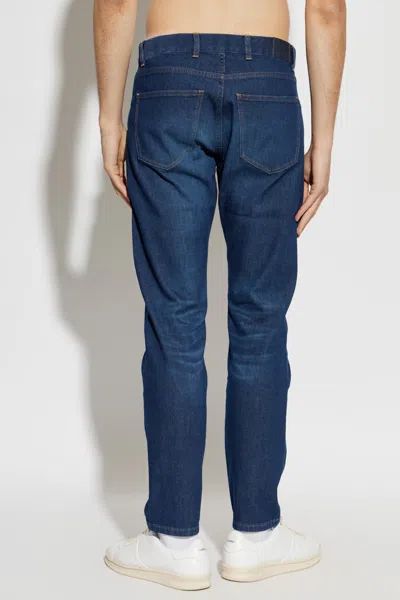 Eleventy Belt Loop Jeans In Blue