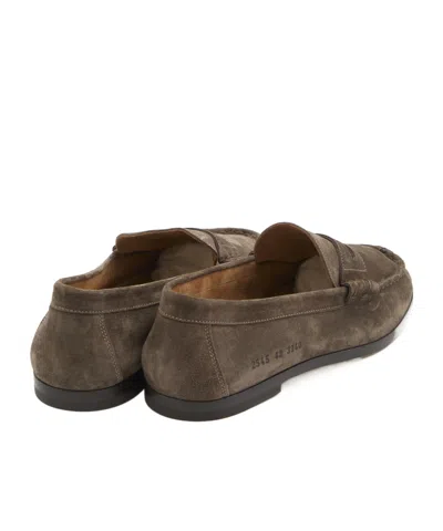 Common Projects Premium Leather Loafers In Brown
