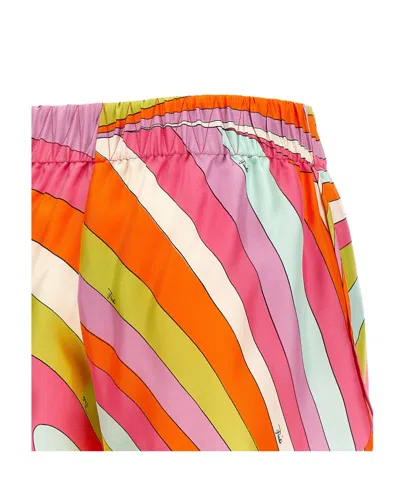 Pucci Printed Shorts In Multi