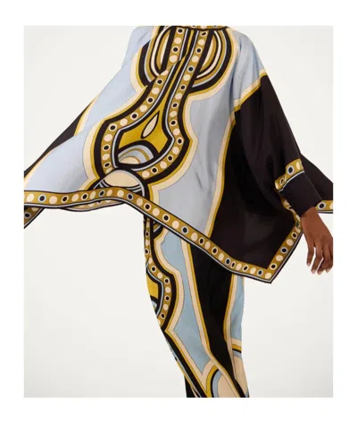 La Doublej Foulard Geometric-print Shirt In Multi