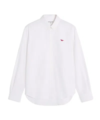 Maison Kitsuné Profile Fox Regular Shirt In White