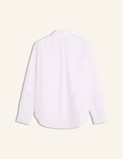 Maison Kitsuné Profile Fox Regular Shirt In White