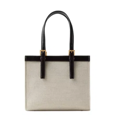 Versace Riviere Mini Canvas Tote In Multi