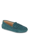 TOD'S GOMMINI LEATHER MOCCASINS,0400093640275