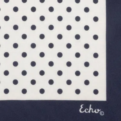 Echo New York The Melrose 23" Silk Square In Red