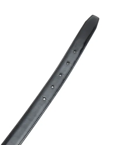 Celine Céline Triomphe Belt Size 75 In Black