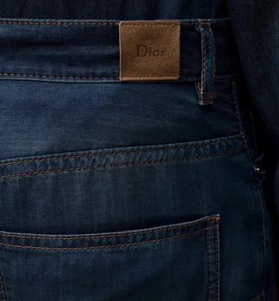 Dior Regular-fit Jeans In Blue