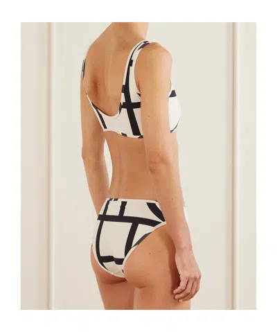 Totême Monogram Printed Bikini Brief In Multi
