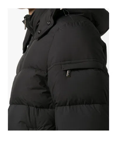 Moorer Long-sleeved Down Jacket In Black