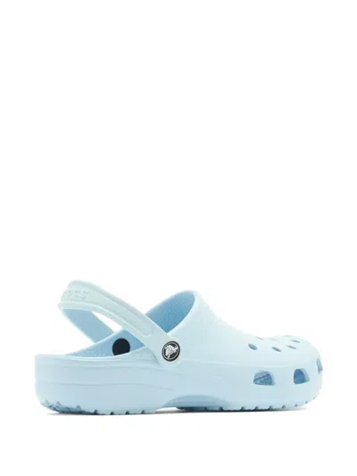 Crocs Perforated Slingback Sandals In Blue