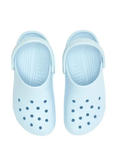 Crocs Perforated Slingback Sandals In Blue