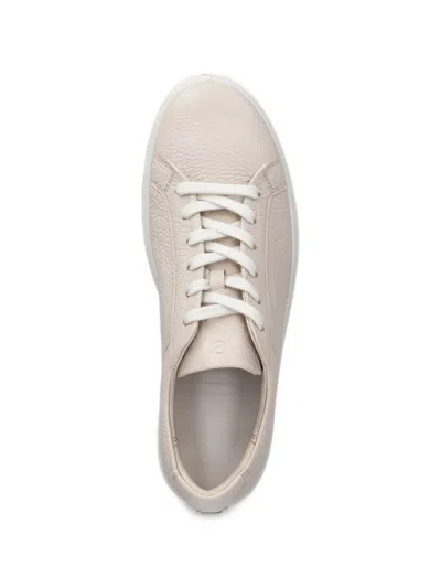 Ecco Soft 60 Leather Sneakers In Neutral