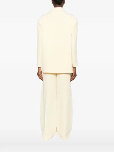 Carla G. Peak-lapel Flap-pocket Blazer In Multi