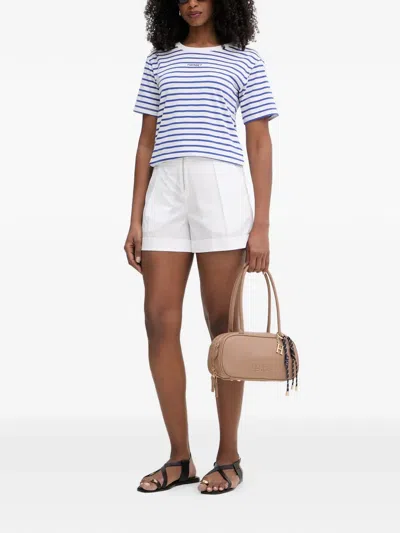 Twinset Horizontal-stripe T-shirt In Multi