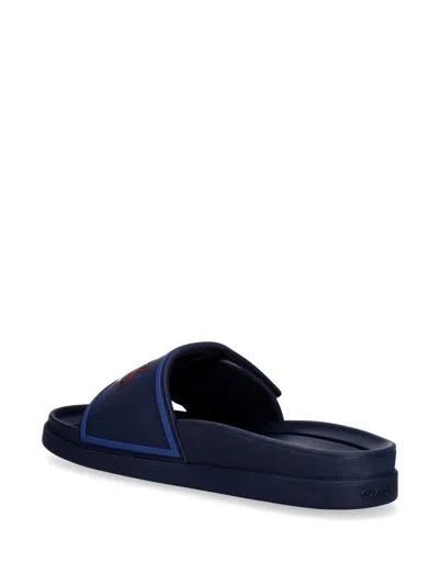 Gant Touch-strap Slides In Blue