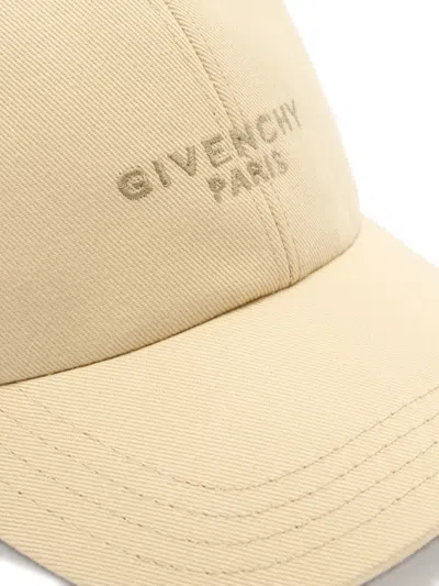 Givenchy Logo-embroidered Cap In Neutral