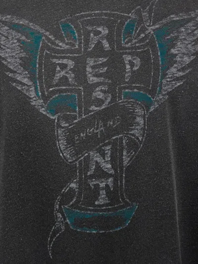 Represent Graphic-print T-shirt In Black