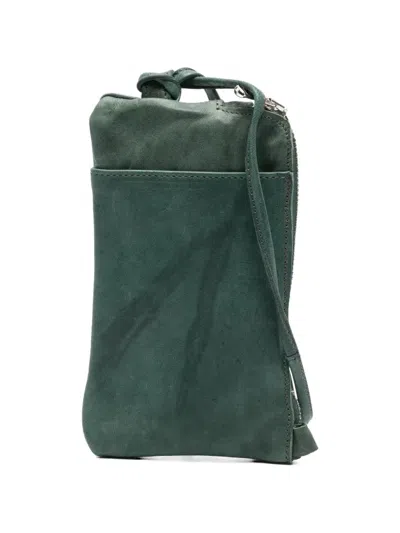 Sommet Neck Pouch Leather Shoulder Bag In Pattern